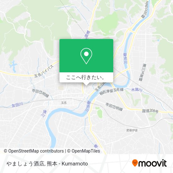 やましょう酒店地図