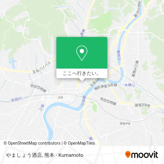 やましょう酒店地図