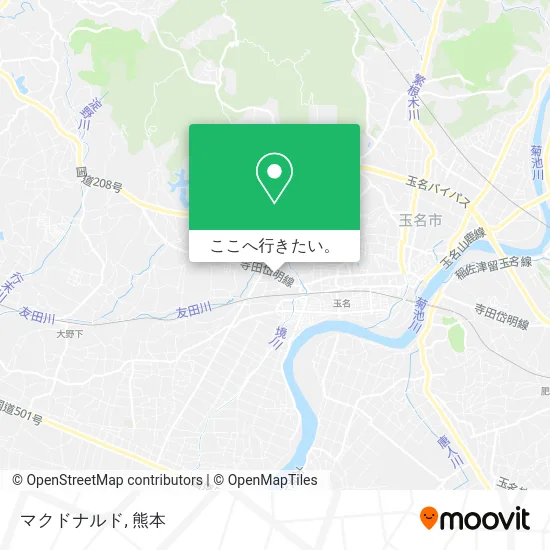 マクドナルド地図