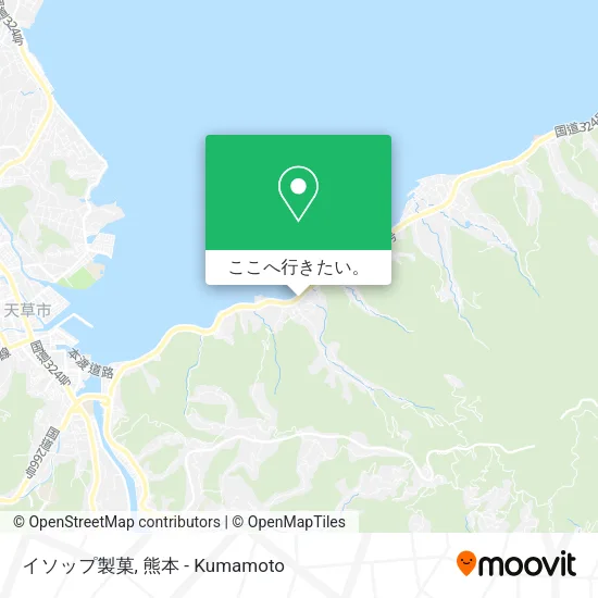 イソップ製菓地図