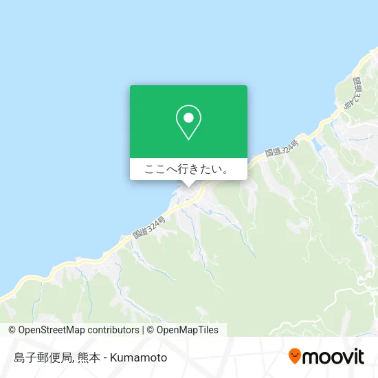 島子郵便局地図