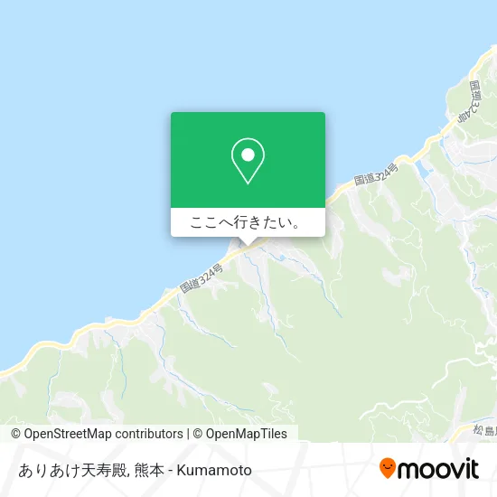 ありあけ天寿殿地図