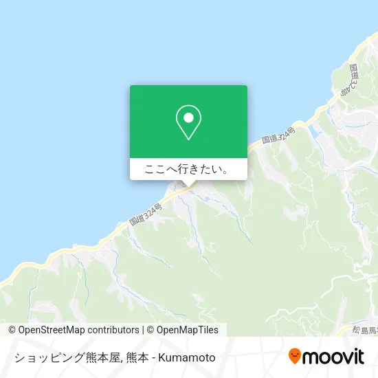 ショッピング熊本屋地図