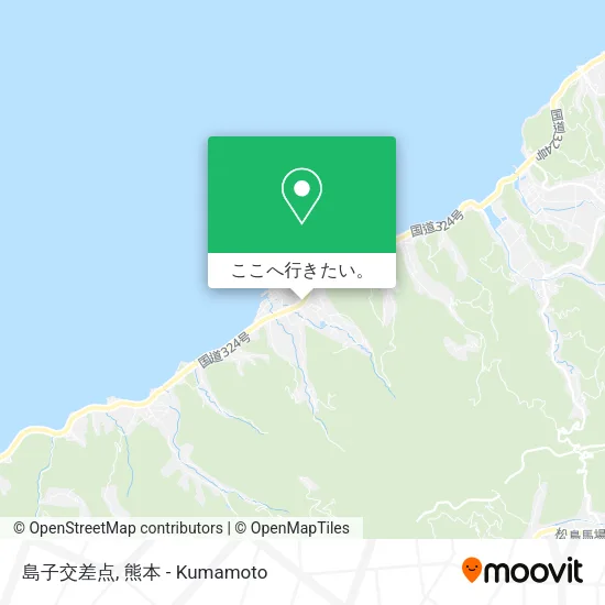 島子交差点地図