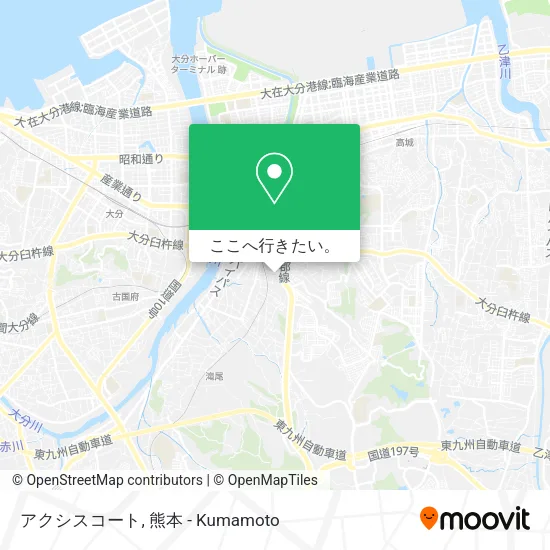 アクシスコート地図