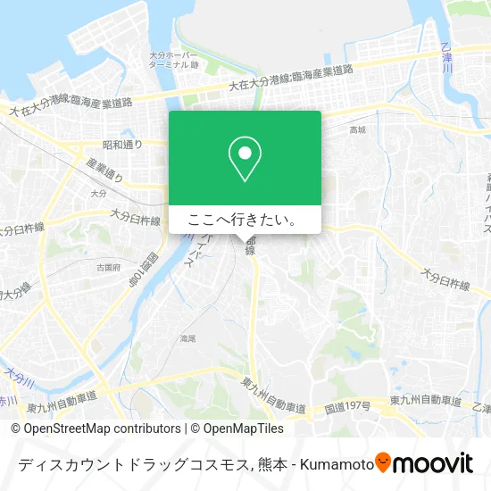 ディスカウントドラッグコスモス地図