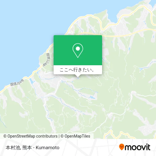 本村池地図