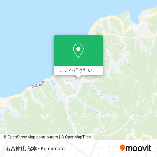 若宮神社地図