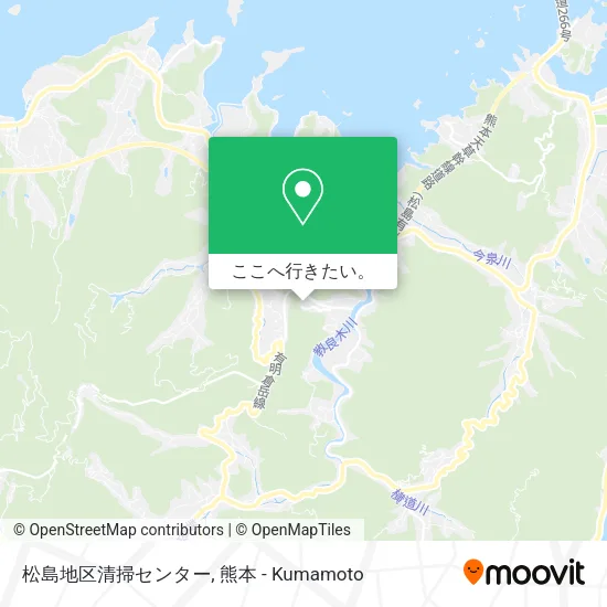 松島地区清掃センター地図