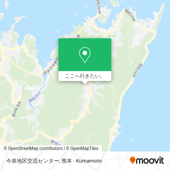 今泉地区交流センター地図