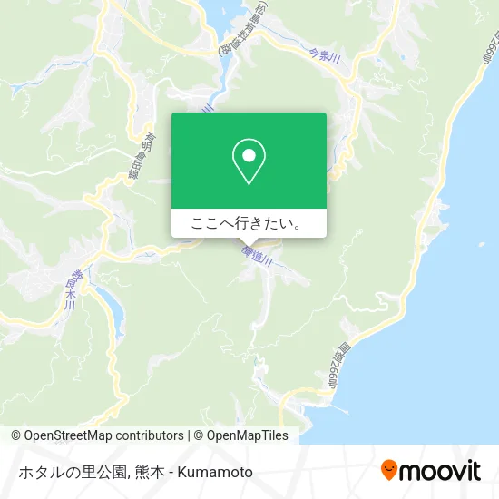 ホタルの里公園地図