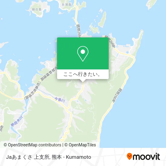 Jaあまくさ 上支所地図