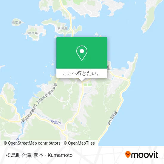 松島町合津地図