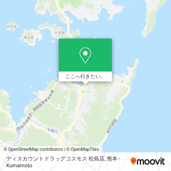 ディスカウントドラッグコスモス 松島店地図