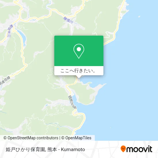 姫戸ひかり保育園地図