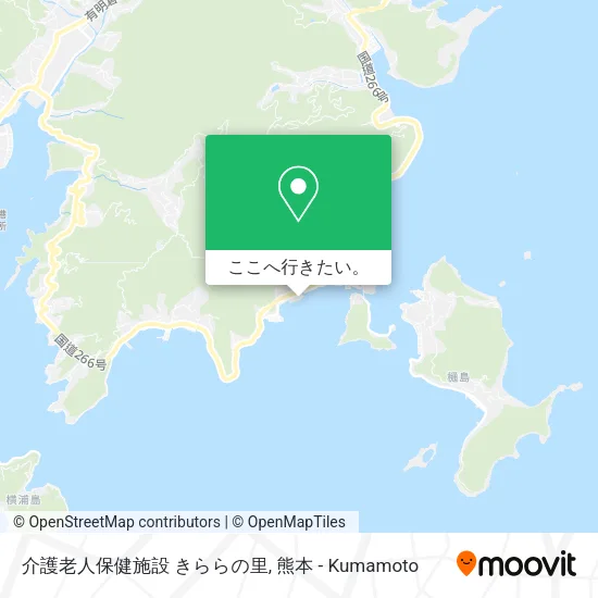 介護老人保健施設 きららの里地図