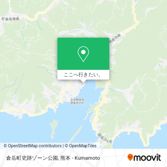 倉岳町史跡ゾーン公園地図