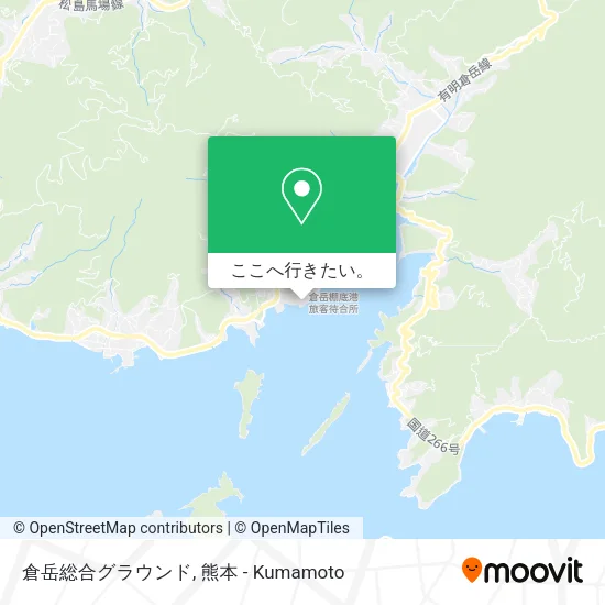 倉岳総合グラウンド地図
