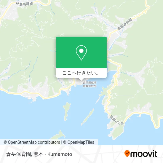 倉岳保育園地図