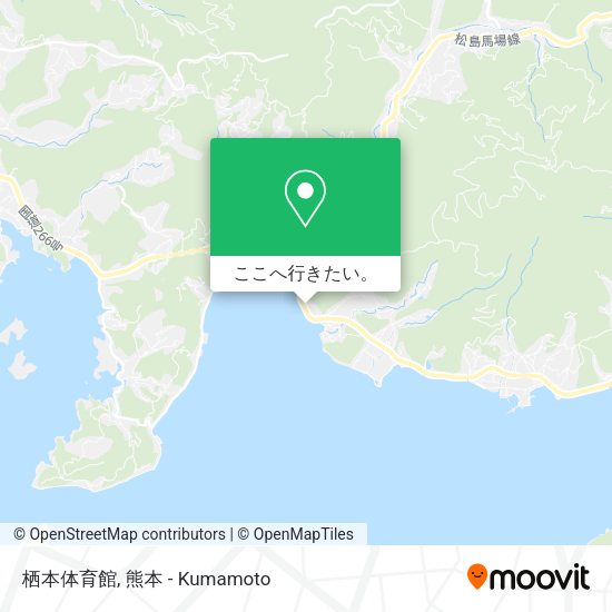 栖本体育館地図