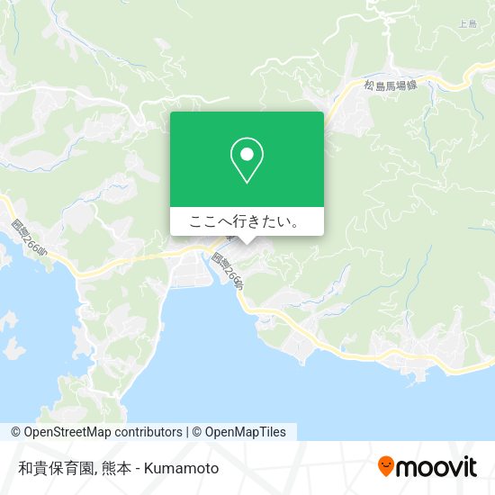 和貴保育園地図