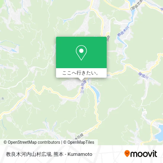 教良木河内山村広場地図
