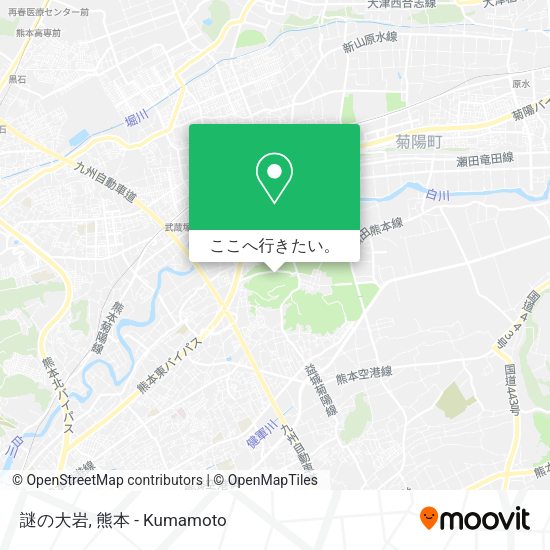 謎の大岩地図