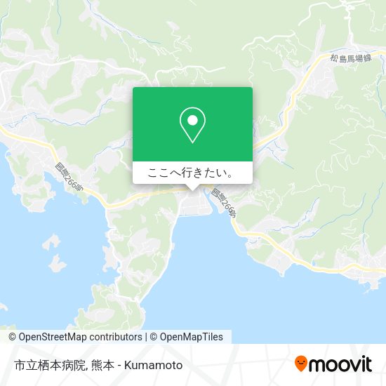 市立栖本病院地図