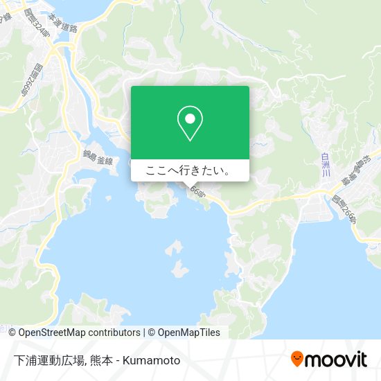 下浦運動広場地図