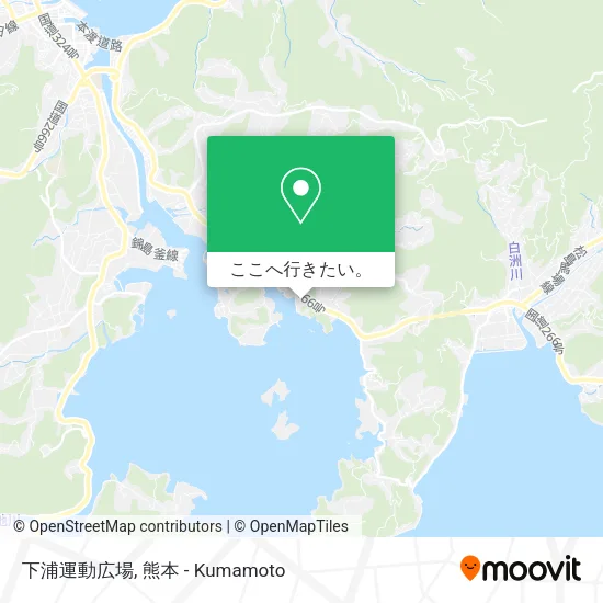 下浦運動広場地図