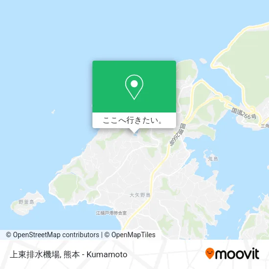 上東排水機場地図