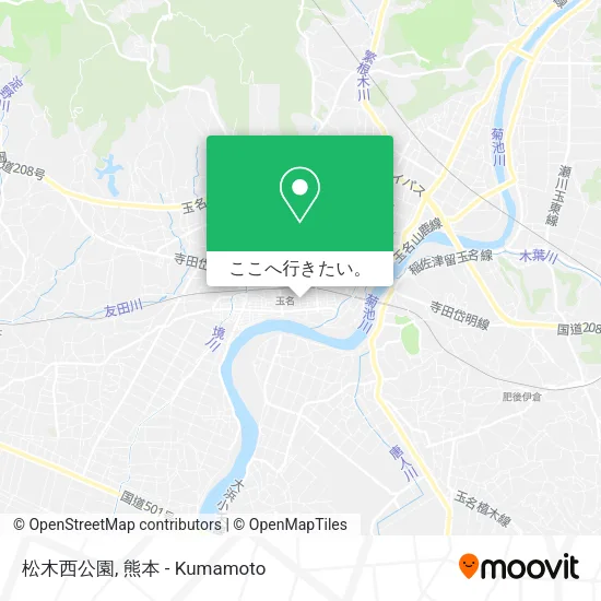 松木西公園地図