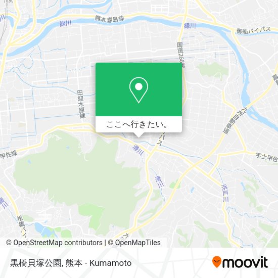 黒橋貝塚公園地図
