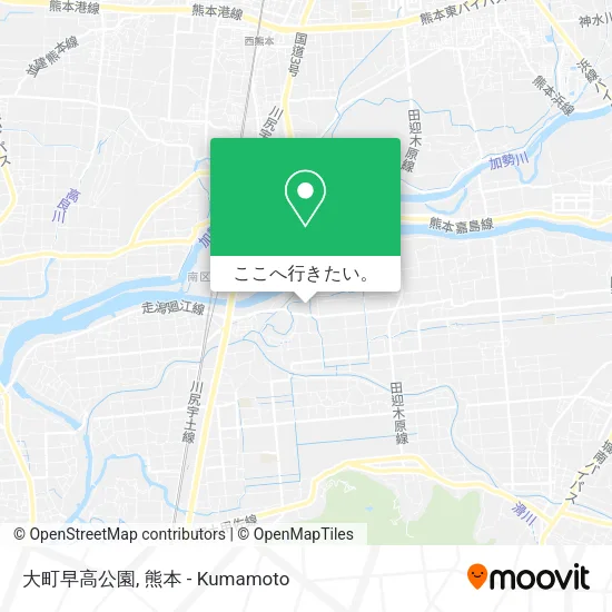 大町早高公園地図