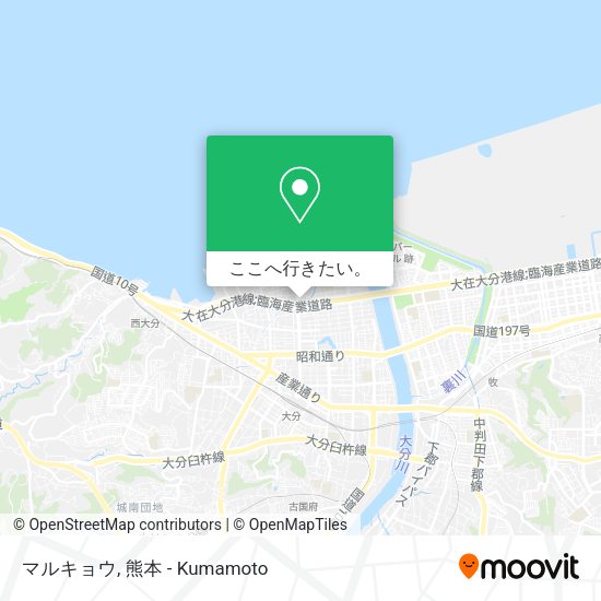 マルキョウ地図
