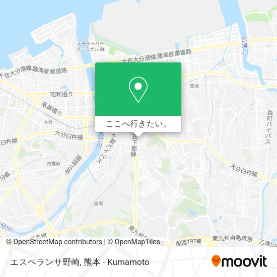 エスペランサ野崎地図