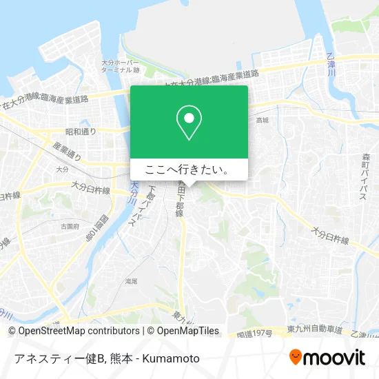アネスティー健B地図