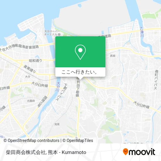 柴田商会株式会社地図