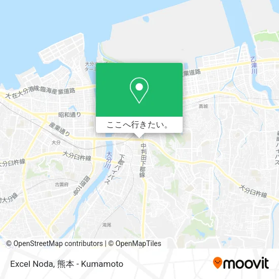 Excel Noda地図