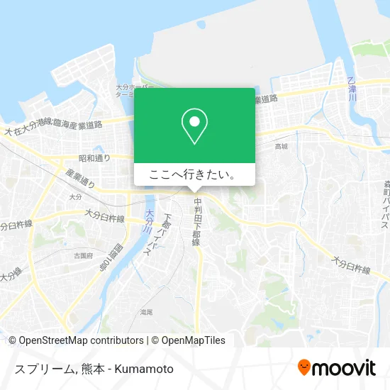 スプリーム地図