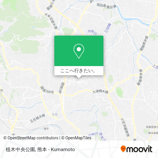 植木中央公園地図
