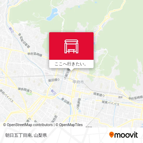 朝日五丁目南地図