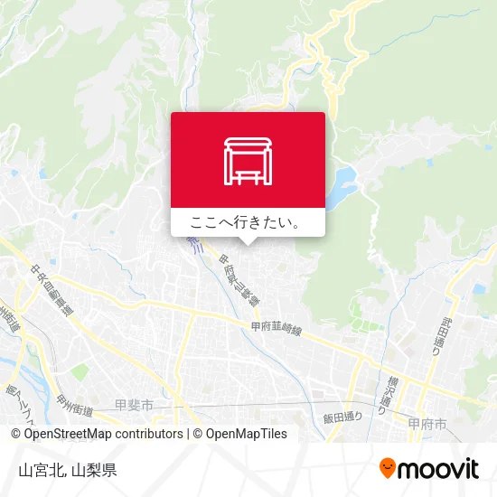 山宮北地図
