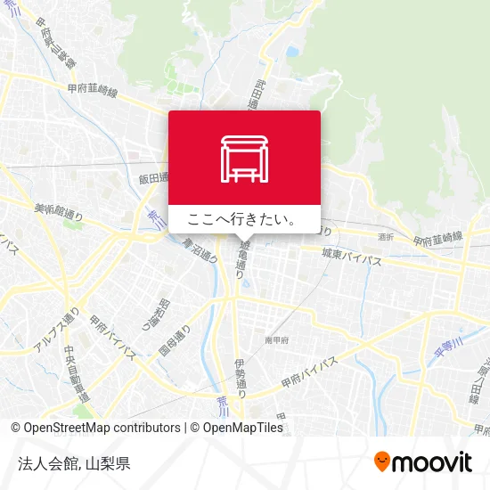 法人会館地図