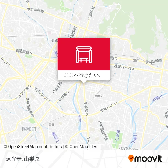遠光寺地図