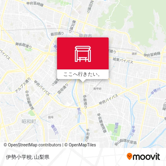 伊勢小学校地図