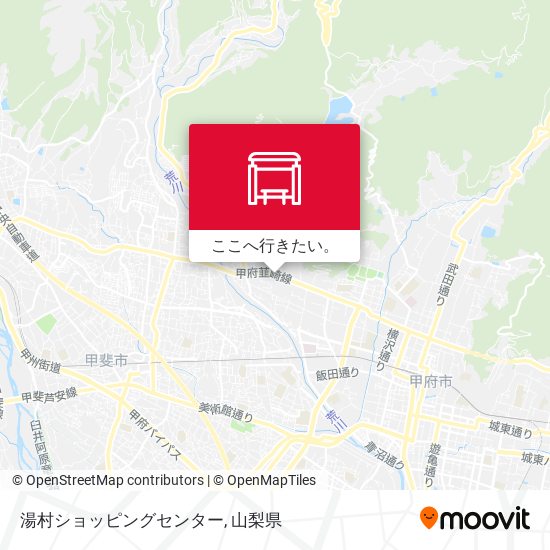 湯村ショッピングセンター地図