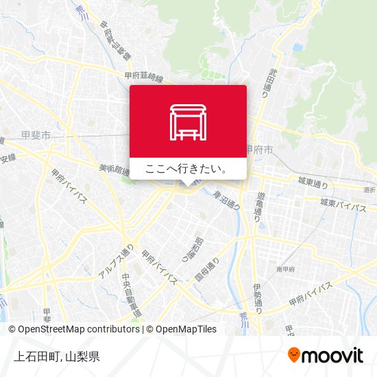 上石田町地図