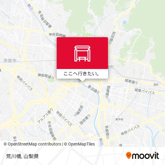 荒川橋地図