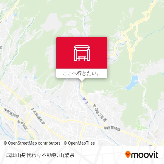 成田山身代わり不動尊地図